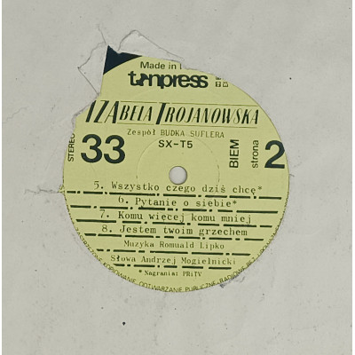 Izabela Trojanowska, Tonpress, 1981