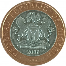 2 найры 2006 Нигерия из оборота