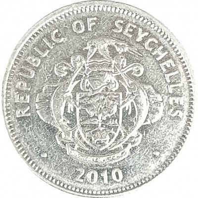 1 рупия 2010 Сейшелы из оборота