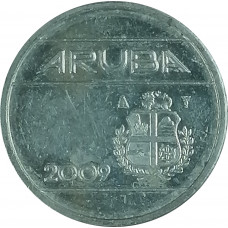 5 центов 2009 Аруба из оборота