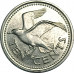10 центов 2007 Барбадос из оборота 10 центов 2007 Барбадос из оборота