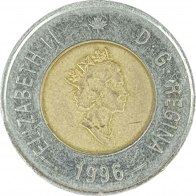 2 доллара 1996 Канада XF 2 доллара 1996 Канада XF