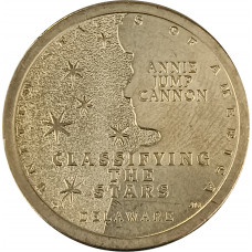 1 доллар 2019 США D Энни Джамп Кэннон UNC