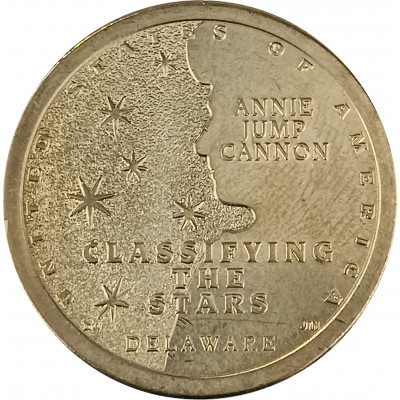 1 доллар 2019 США D Энни Джамп Кэннон UNC 1 доллар 2019 США D Энни Джамп Кэннон UNC
