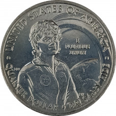25 центов 2022 США D Доктор Салли Райд UNC