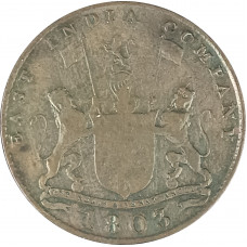 10 кэш 1803 Британская Индия VF
