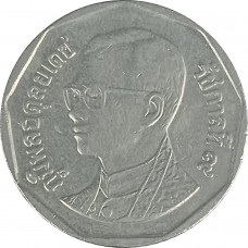 5 бат 2001 Таиланд из оборота