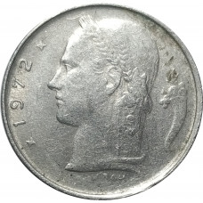 1 франк 1972 Бельгия из оборота