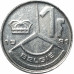 1 франк 1991 Бельгия из оборота 1 франк 1991 Бельгия из оборота