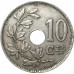 10 сантимов 1920 Бельгия из оборота