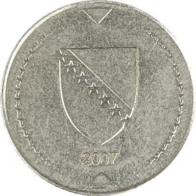 1 марка 2007 Босния и Герцеговина из оборота 1 марка 2007 Босния и Герцеговина из оборота