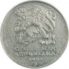 5 крон 2002 Чехия из оборота