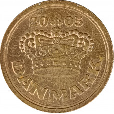 50 эре 2005 Дания из оборота