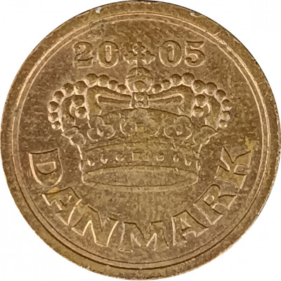 50 эре 2005 Дания из оборота