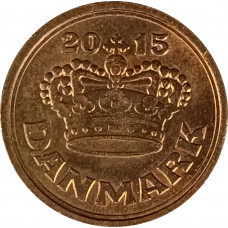 50 эре 2015 Дания из оборота