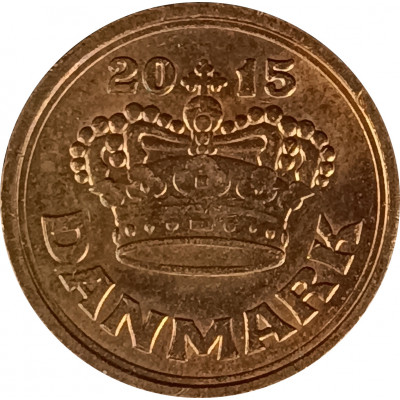 50 эре 2015 Дания из оборота