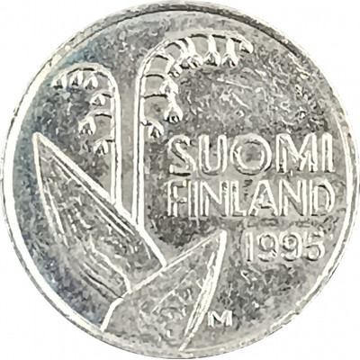 10 пенни 1995 Финляндия из оборота
