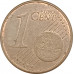 1 евроцент 2004 Франция из оборота 1 евроцент 2004 Франция из оборота