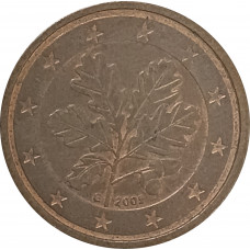 2 евроцента 2005 Германия G из оборота