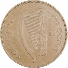 1 пенни 1937 Ирландия из оборота