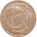 1 пенни 1990 Ирландия из оборота