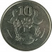 10 центов 1992 Кипр из оборота 10 центов 1992 Кипр из оборота