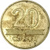 20 центов 2008 Литва из оборота
