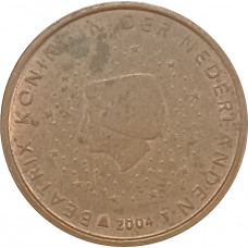 2 евроцента 2004 Нидерланды из оборота