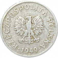 20 грошей 1949 Польша из оборота