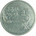 5 крон 1993 Словакия из оборота 5 крон 1993 Словакия из оборота