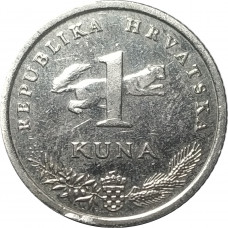 1 куна 2009 Хорватия из оборота