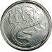10 центов 2001 Канада Международный год добровольцев из оборота 10 центов 2001 Канада Международный год добровольцев из оборота