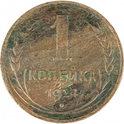1 копейка 1924 (№16) VG 1 копейка 1924 (№16) VG