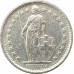 1/2 франка 1974 Швейцария из оборота