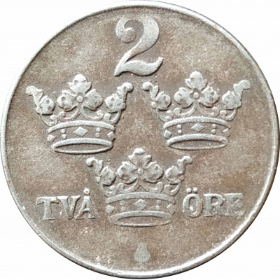 2 эре 1945 Швеция из оборота 2 эре 1945 Швеция из оборота