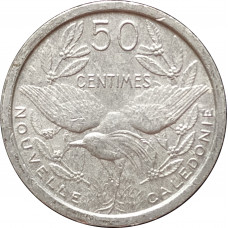 50 сантимов 1949 Новая Каледония из оборота