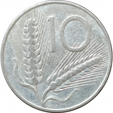 10 лир 1953 Италия из оборота