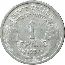 1 франк 1957 Франция B из оборота