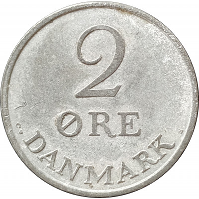 2 эре 1959 Дания из оборота 2 эре 1959 Дания из оборота