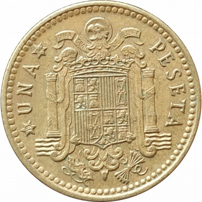 1 песета 1966 Испания 74 из оборота 1 песета 1966 Испания 74 из оборота