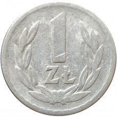 1 злотый 1966 Польша из оборота