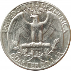 1/4 доллара 1967 США из оборота