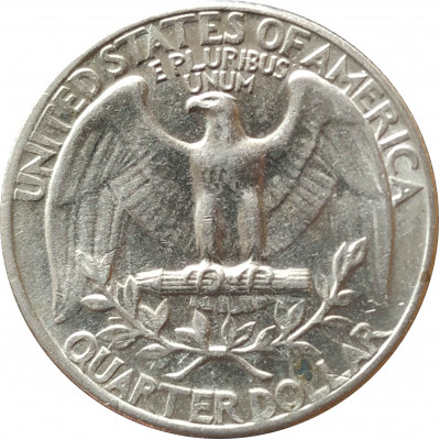 1/4 доллара 1967 США из оборота