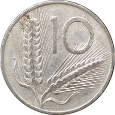 10 лир 1968 Италия из оборота
