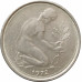 50 пфеннигов 1972 Германия F из оборота 50 пфеннигов 1972 Германия F из оборота