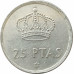 25 песет 1975 Испания 80 из оборота 25 песет 1975 Испания 80 из оборота