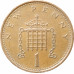 1 новый пенни 1977 Великобритания из оборота