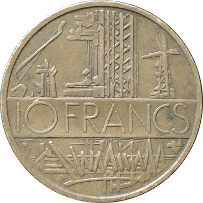 10 франков 1979 Франция из оборота
