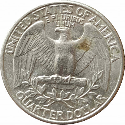 1/4 доллара 1980 США P из оборота 1/4 доллара 1980 США P из оборота