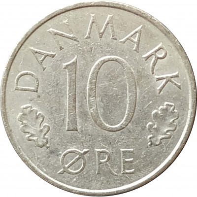 10 эре 1981 Дания из оборота 10 эре 1981 Дания из оборота